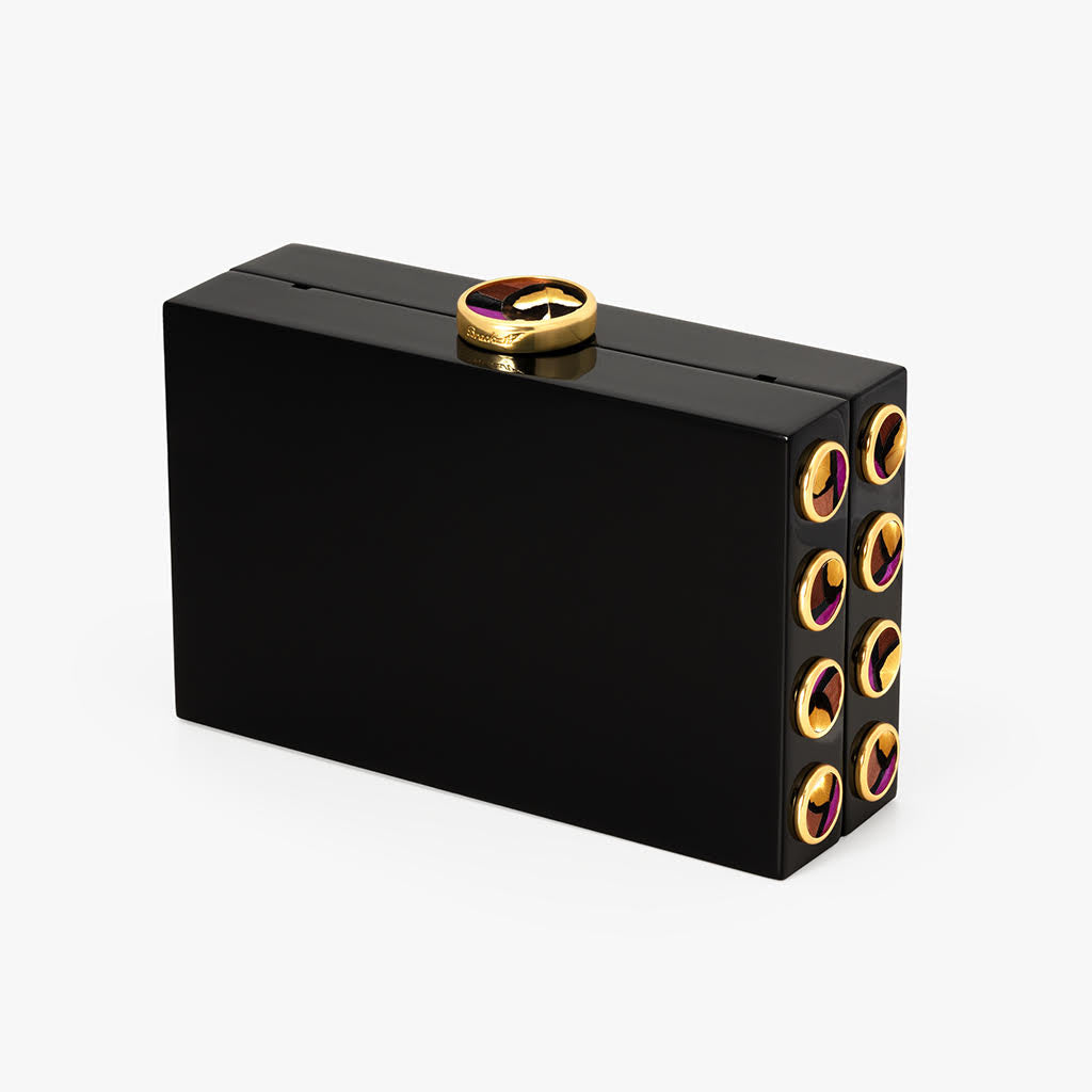 Fashion Acrylic Bullet Clutch main image 1