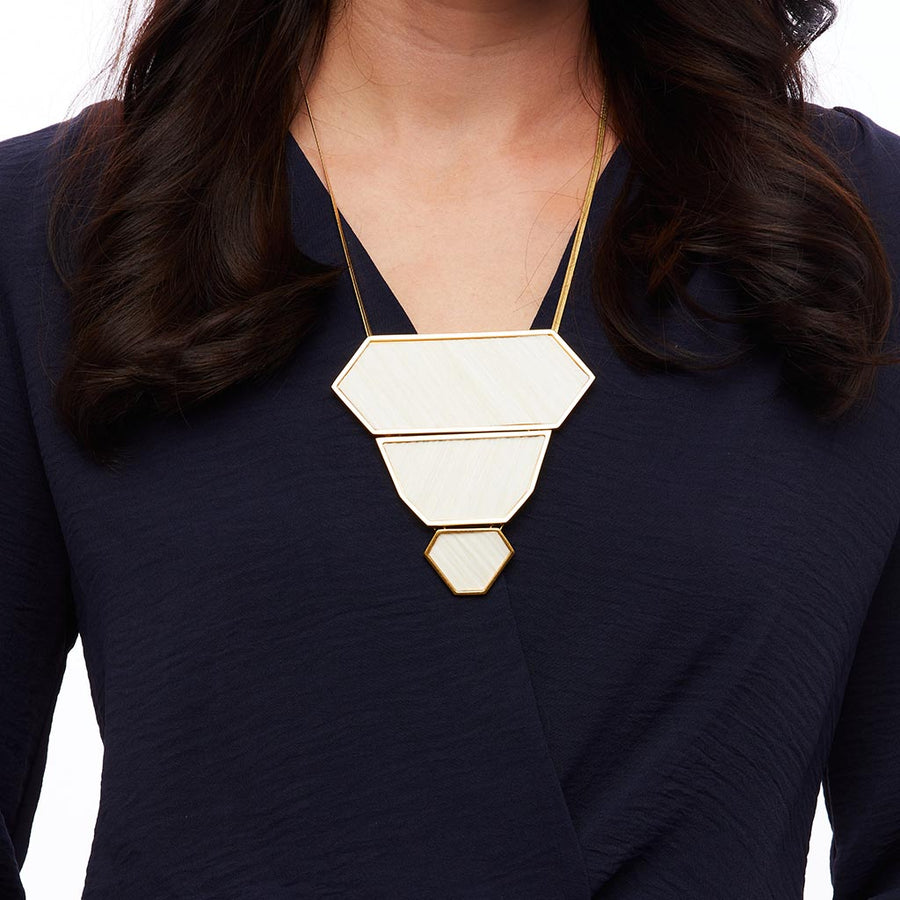 Abyad Statement Necklace