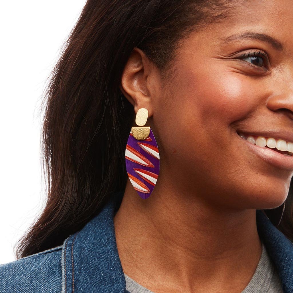 Kendra Scott Lenni orders feather earrings