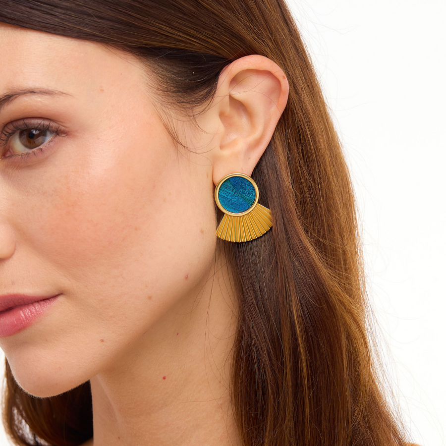 August Cay Stud Earring