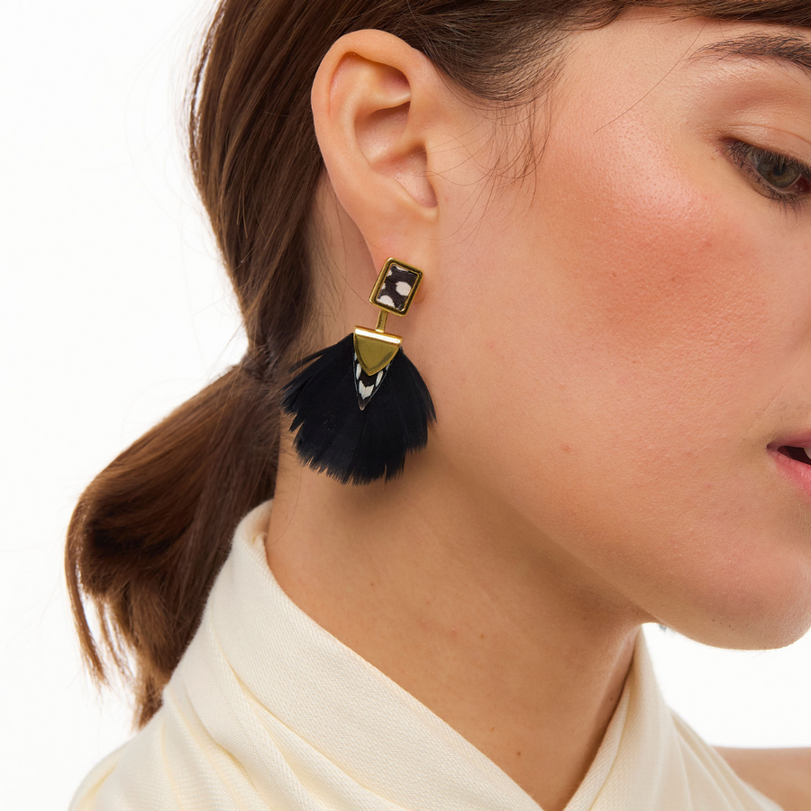 Bar Bay Statement Earring