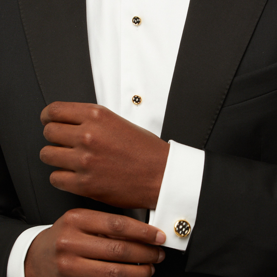 Bear Cufflink & Studs Set