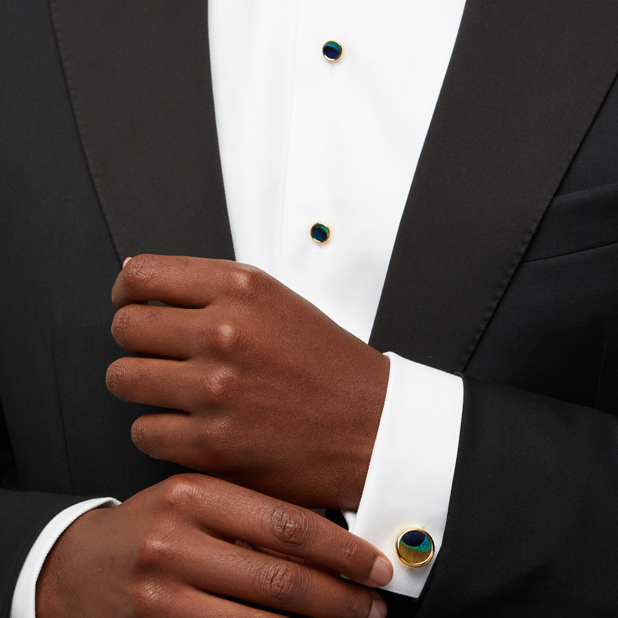 Capers Cufflink & Studs Set