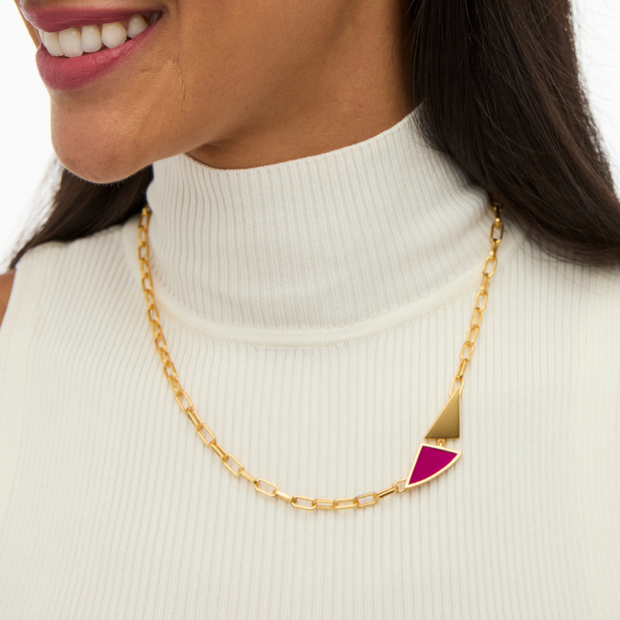 Eliana Triangle Necklace