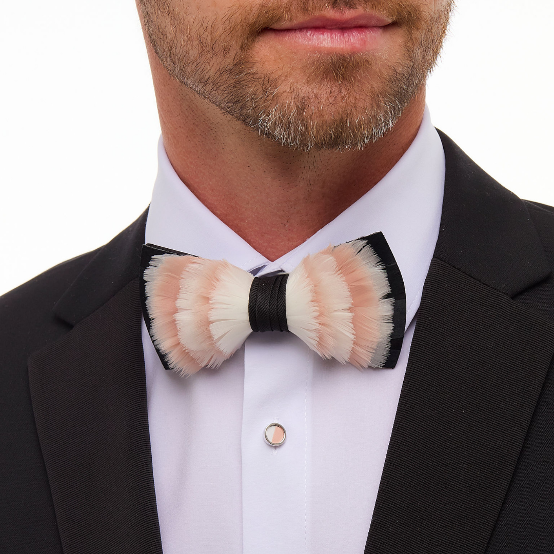 Mayaguana Bow Tie | Goose Feathers | Charleston Made Mayaguana Bow Tie | Goose Feathers | Charleston Made