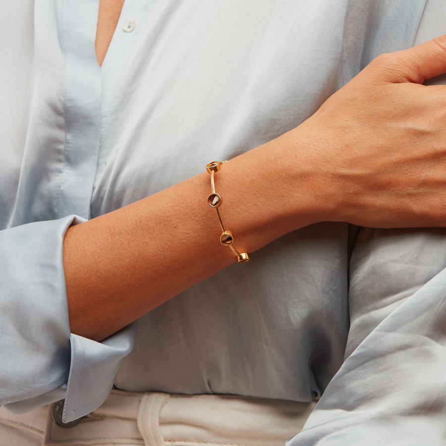 Oncidium Multi-Bezel Cuff