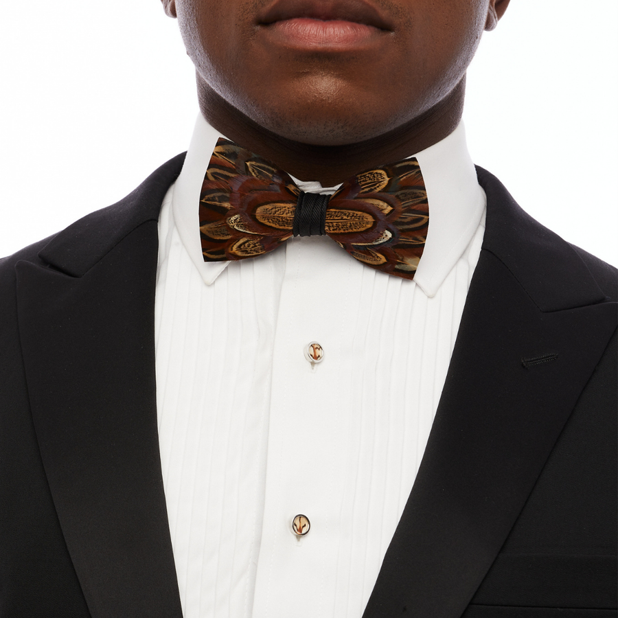 Pheasant Bow Tie