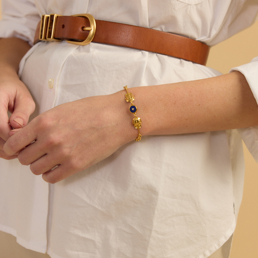 Wrightsville Bracelet | Charm Bracelet | Horseshoe Crab