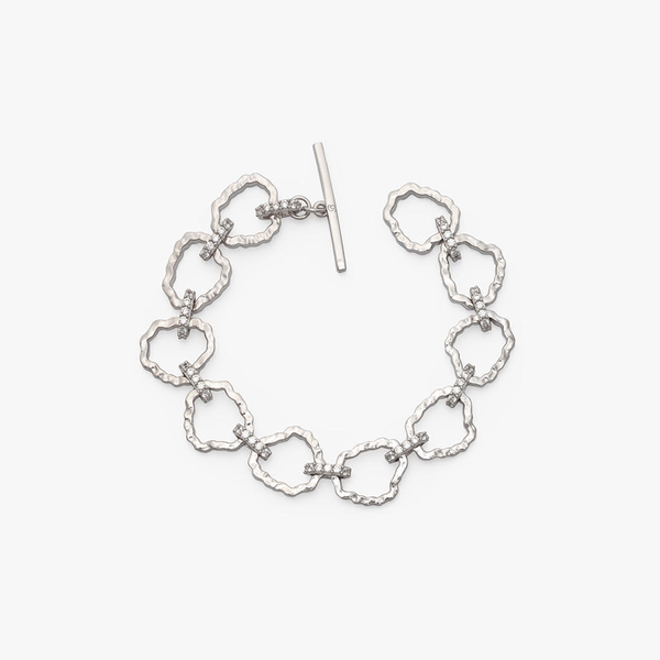 Radcliffeborough Rhodium Plated Bracelet