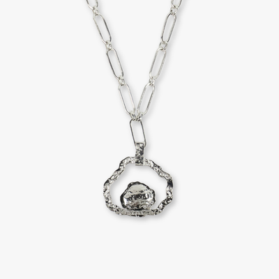 Charlestowne Rhodium Plated Necklace