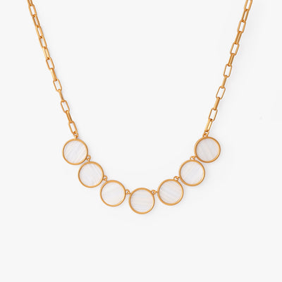 Christina Multi-Bezel Necklace