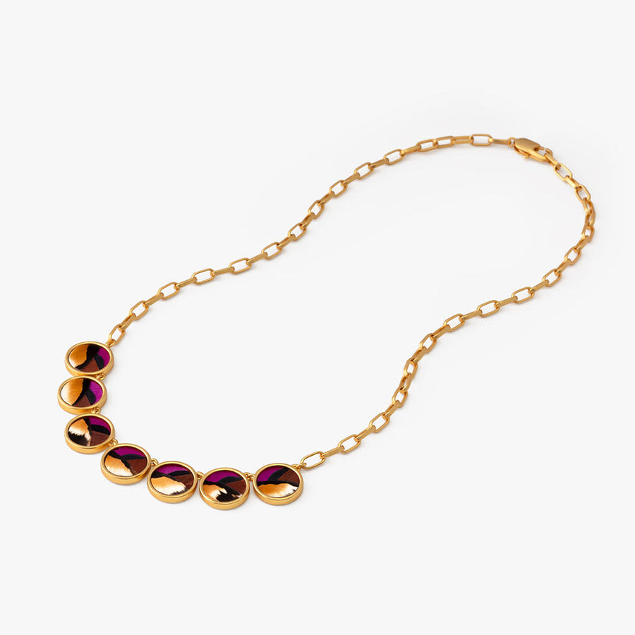 Ella Multi-Bezel Necklace