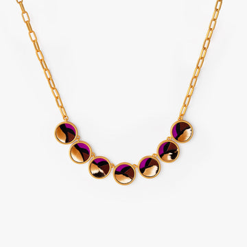 Ella Multi-Bezel Necklace