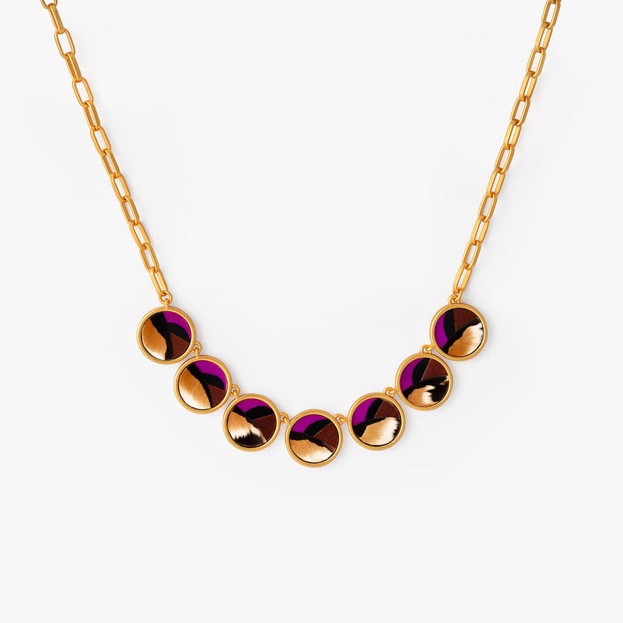 Ella Multi-Bezel Necklace