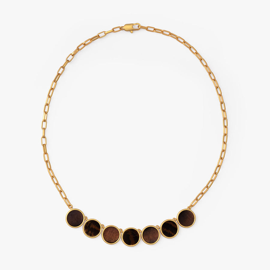 Ellie Multi-Bezel Necklace