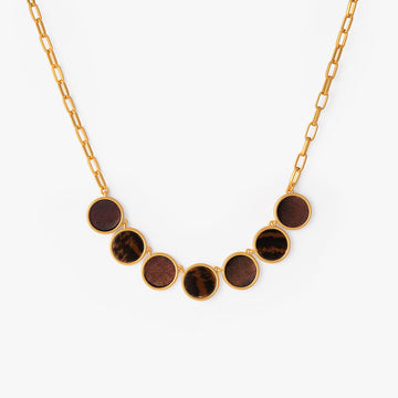Ellie Multi-Bezel Necklace