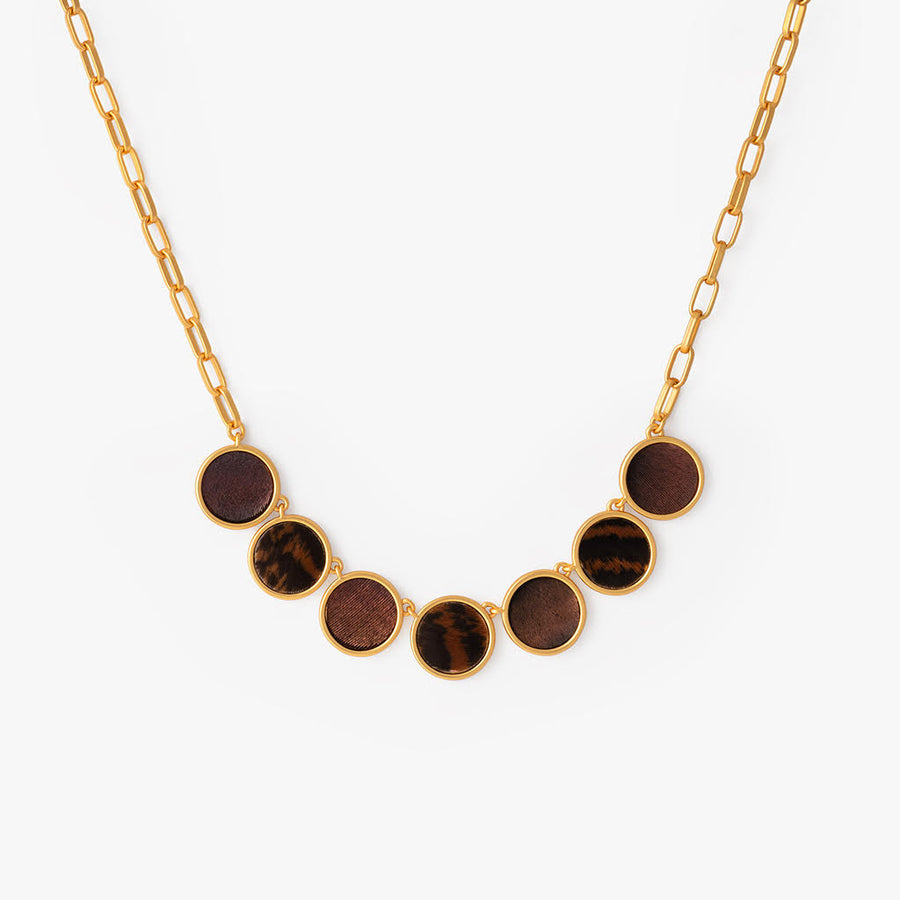 Ellie Multi-Bezel Necklace
