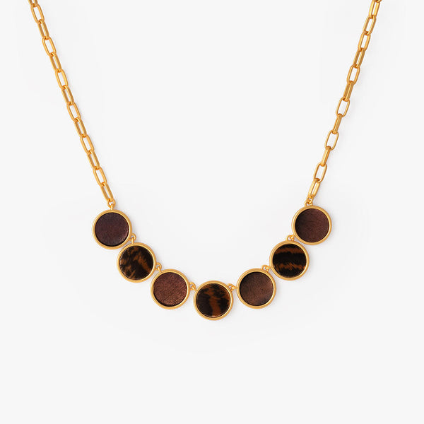 Ellie Multi-Bezel Necklace