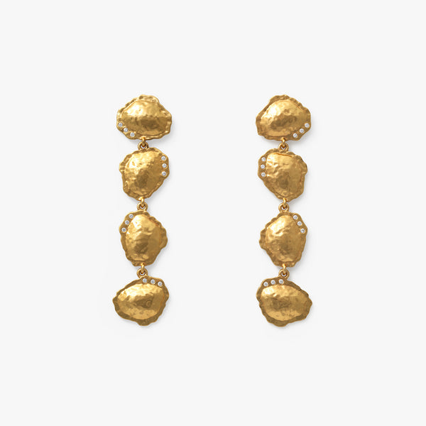 French Quarter Gold Plated Drop Earring