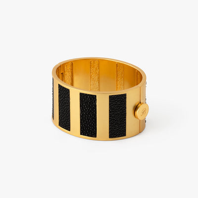 Lola Striped Hinge Cuff