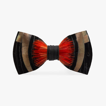 Henry Feather Bow Tie by Brackish