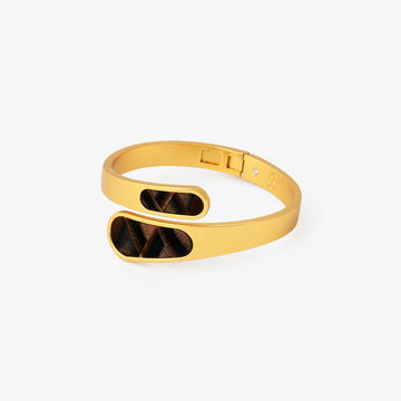 Naomi Bezel Hinge Cuff