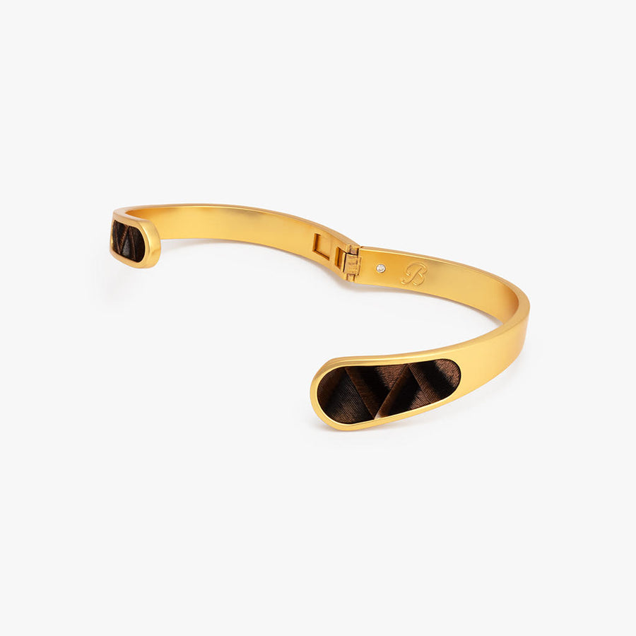 Naomi Bezel Hinge Cuff