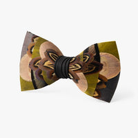 Moorcroft Bow Tie | Peacock, Turkey, & Pheasant Feathers