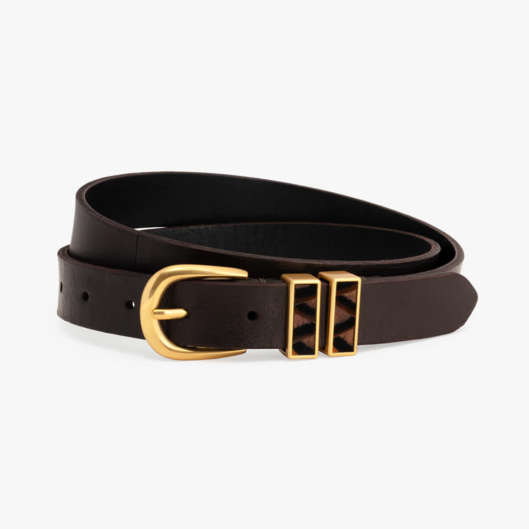 Over the Moon Maddie Belt | Double Loop | LWG Gold Rated Tannery