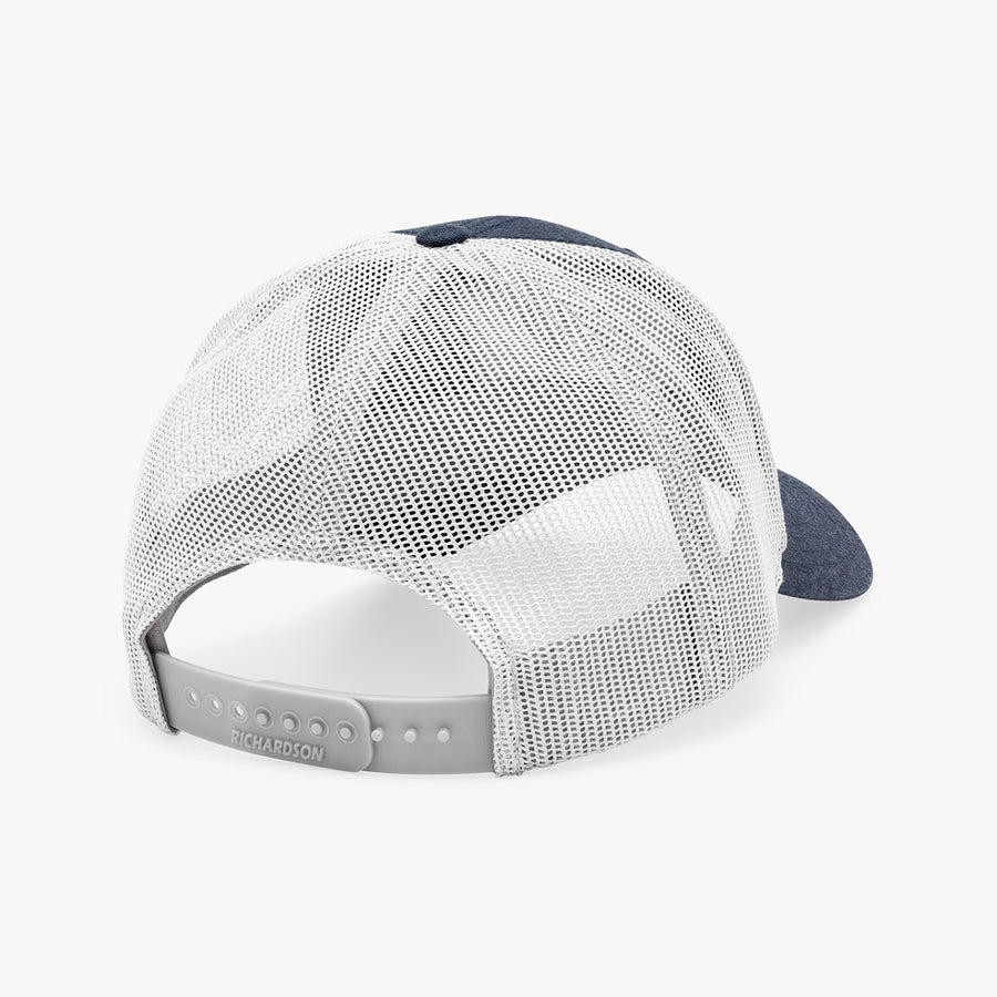 Rainier Trucker Hat | Partridge Feathers | Richardson 115
