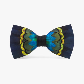 Henry Feather Bow Tie by Brackish
