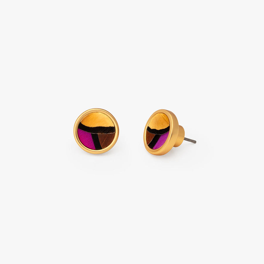 Sophia Bezel Jacket Earring