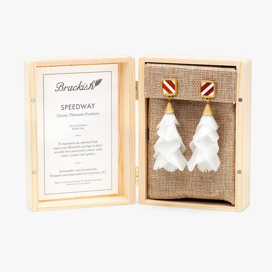 Speedway Statement Earring