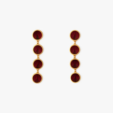 Willow Multi Bezel Drop Earring
