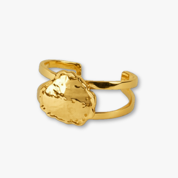 Wraggborough Gold Plated Cuff