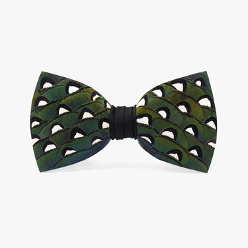 We're Loving These Feather Bow Ties That Are A Wearable Work Of Art