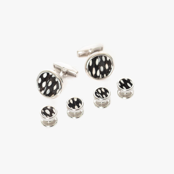 Bear Cufflink & Studs Set