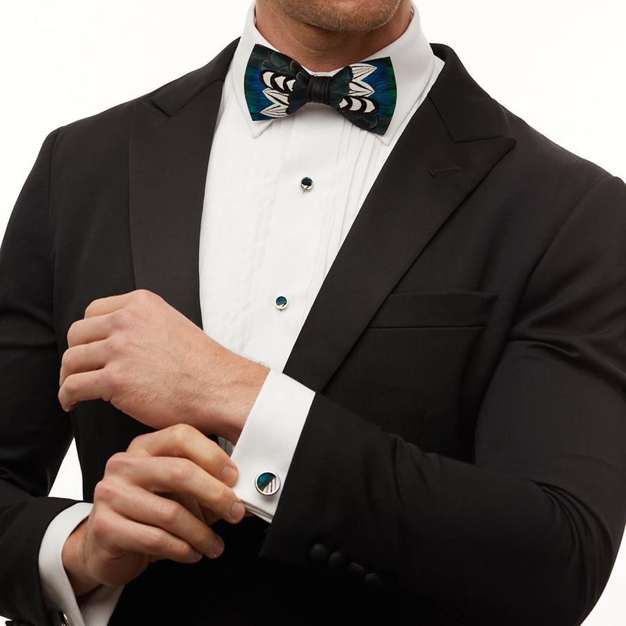 6 Pcs Men's Tuxedo Cufflinks and Studs