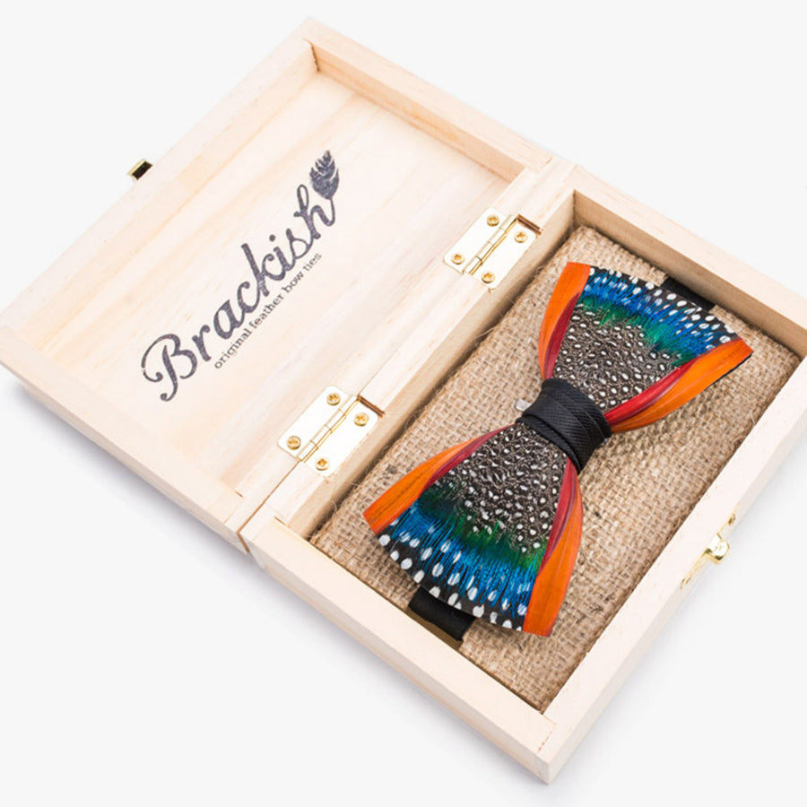 Brackish - Pollock Bow Tie - Multicolor Pheasant Feathers – Shooze Boutique  Kingston