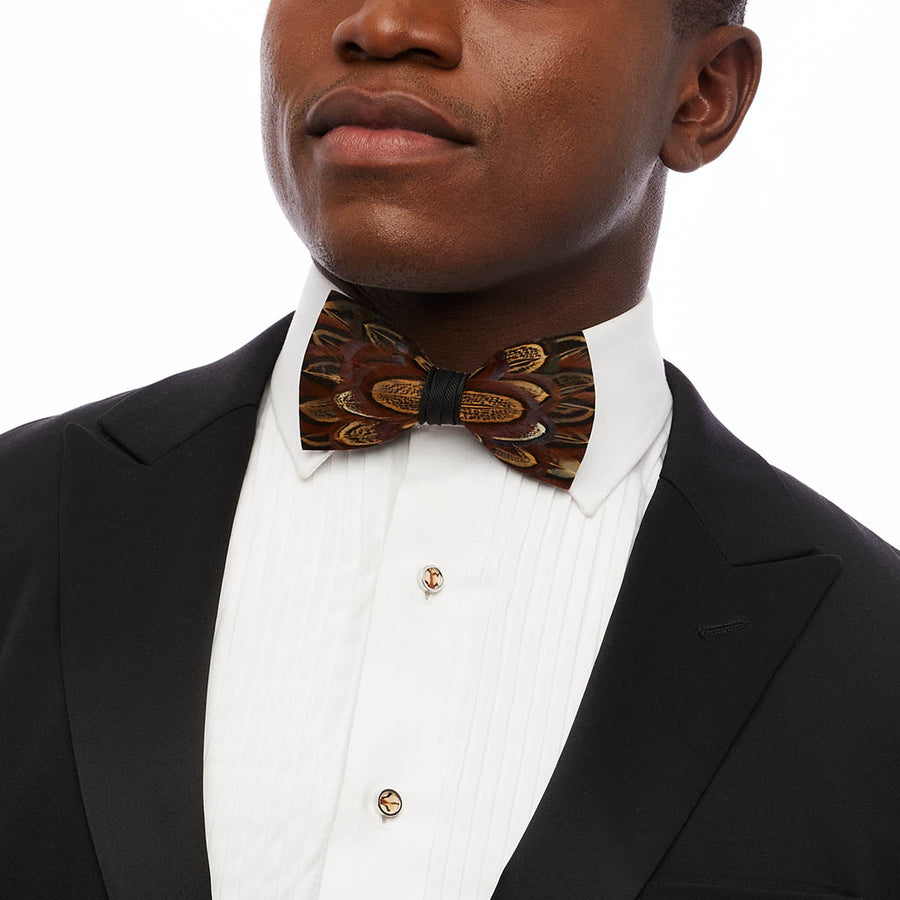 Brackish Feather Bow Ties Alternative – Bow Ties for Men – Bow SelecTie